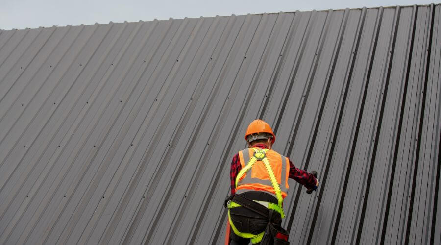 Professional metal roof installation services in Ruby, NY